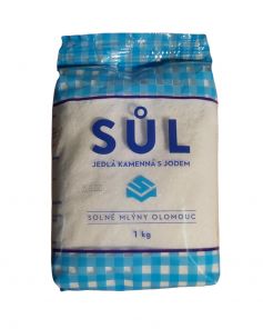 Sůl jedlá 1 kg.