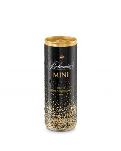 Bohemia Mini víno bílé perlivé 0,25l plech