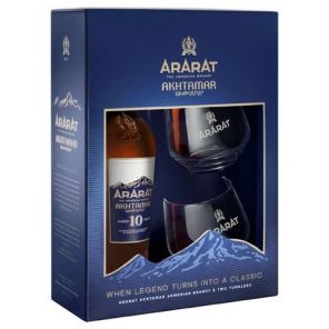 Ararat 10y 40% 0,7 l + 2 sklenice