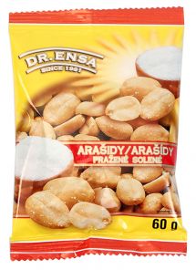 Arašídy pražené solené Dr.Ensa 60g