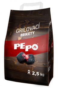 PE-PO Grilovací brikety 2,5kg