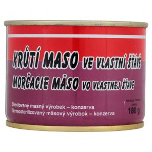 Krůtí maso ve vlastní šťávě 180g