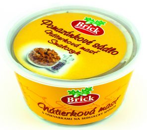 SÁDLO POMAZ.SE ŠKVARKY 130g BRICK