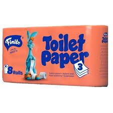 FINITO Toaletní papír 3-VRSTVÝ 8ks