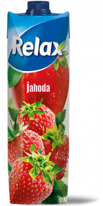 Relax Jablko jahoda 1l