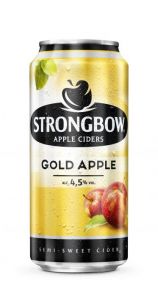 STRONGBOW Apple Gold, plech 0,44l