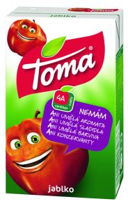 Toma Jablko, tetrapack 0,25l