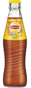 LIPTON Ledový čaj Broskev 0,25l sklo