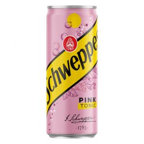 SCHWEPPES Pink Tonic 0,33l plech