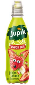 JUPÍK 0.33 JAHODA PET