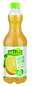 Hustý sirup citron Hello 0,7 l