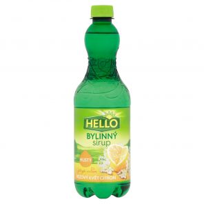 Hello Bylinný sirup bezový květ citron 0,7l