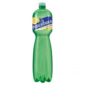 Poděbradka Jemně perlivá s příchutí citrus mix 1,5l