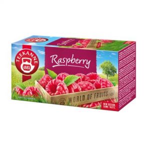 Teekanne World of Fruits Cranberry & Raspberry ovocno-bylinný čaj 20 x 2,25g (45g)