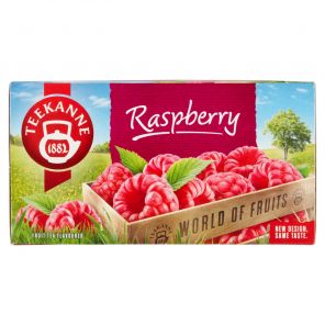 Teekanne World of Fruits Raspberry ovocno-bylinný čaj 20 x 2,5g (50g)