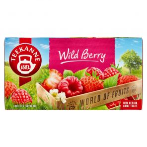 Teekanne World of Fruits Wild Berry ovocno-bylinný čaj aromatizovaný 20 x 2g (40g)