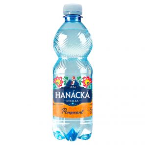 Hanácká Kyselka Pomeranč jemně perlivá 0,5l