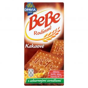 Opavia sušenky BeBe Rodinné kakaové cereální 130g