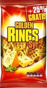 Rings sýr 80g+25% Golden Snack