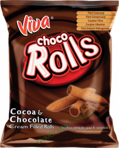 VIVA Choco Rolls 100g