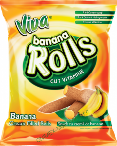 VIVA Banana Rolls 100g