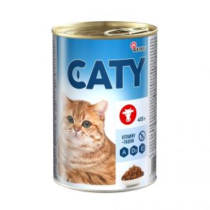 Caty hovězí kousky v omáčce 415g