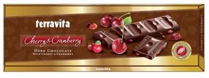 TERRAVITA Cherry&Cranberry hořká 225g