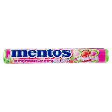 MENTOS STRAWBERRY/JAHODA 37.5g