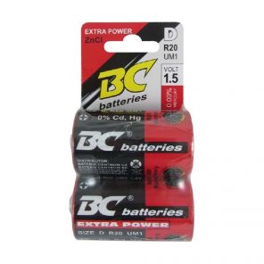 Baterie BC Extra Power R20 monočlánek