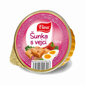 Šunka s vejci 120g