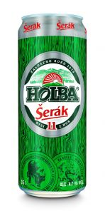 Holba Šerák 0,5l plech