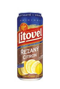 Litovel Řezaný Citron Nealko, plech 0,5l