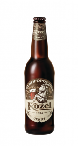 Velkopopovický Kozel Černý pivo výčepní tmavé 0,5l