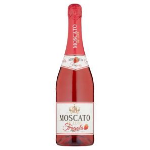 Moscato De luxe rosé alkoholický nápoj sycený 0,75l