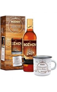 Božkov Originál 37,5% 0,5l+ 1x plecháček