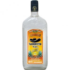 Sombrero Negro Tequila Silver, lahev 1l