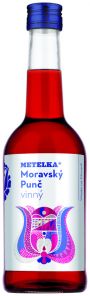 Punč Moravský vinný 19% 0.5l Metelka