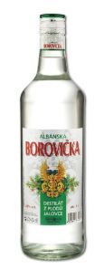 Borovička Albánská 38% 1l