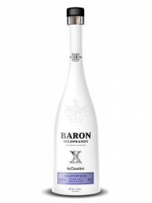 Baron Hild. bílá Slivovice 42,5% 0,7l