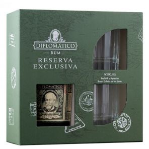 Diplomatico Reserva Exlusiva 40% 0,7l + sklo