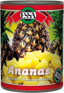 Ananas kousky 3035g Essa