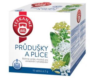 TEEKANNE Průdušky a plíce, bylinná směs, 10 sáčků, 20g