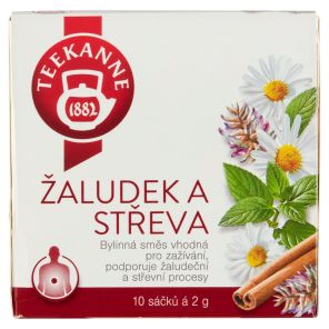 Teekanne Žaludek a střeva bylinná směs 10 x 2,0g (20g)