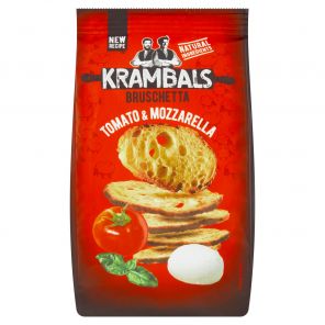 The Bakers Krambals Pečené krekry s příchutí rajčat a mozzarelly 70g