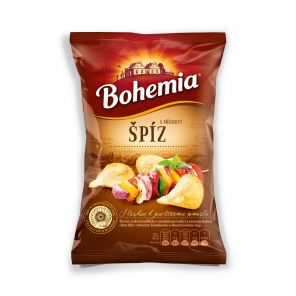 Bohemia Chips s příchutí špíz 70g