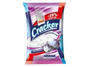 Golden Snack Cracker 80g+25% Česnek