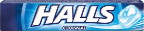 Halls Coolwave 33,5g Modré