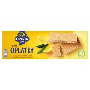 Opavia Zlaté Oplatky citronová příchuť 146g