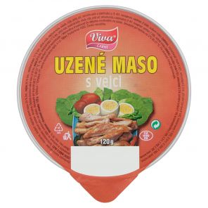 Viva Uzené maso s vejci 120g