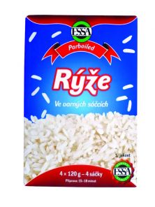 Rýže Parbolaid varné sáčky 4x100g